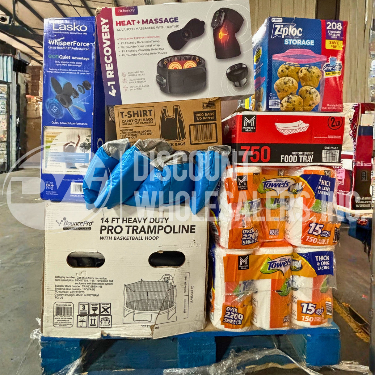 Club Load General Merchandise - (33 Pcs Per Pallet)