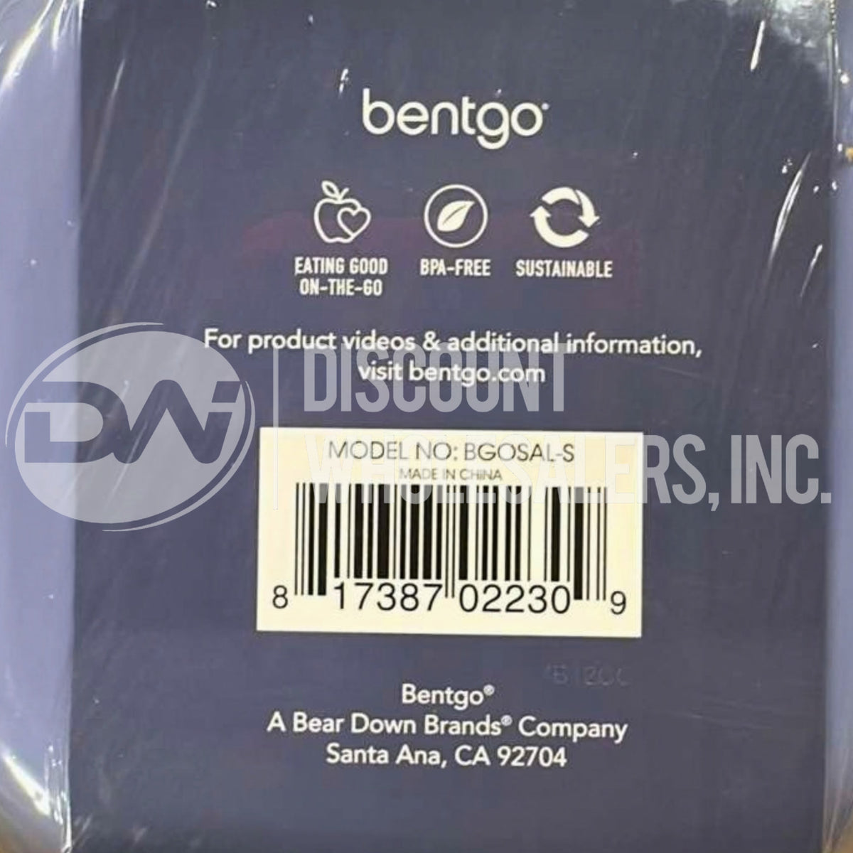 Bentgo Salad All-in-One Salad Container Purple Leak-Proof Lunch Box (60 Pcs Lot)