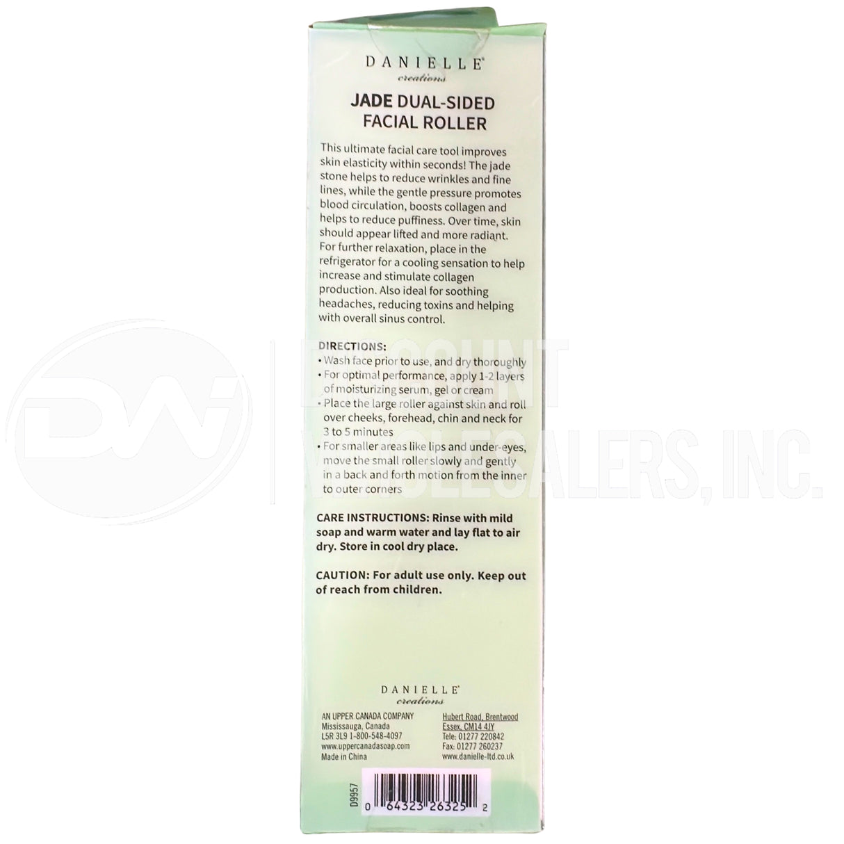 Danielle Dual Jade Dual- Sided Facial Roller Massager (195 Pcs Lot)