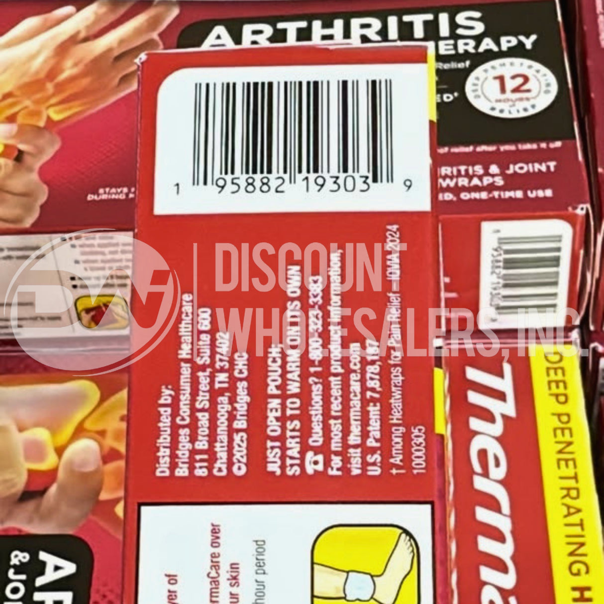 ThermaCare Arthritis Heat Wraps - Targeted Joint Pain Relief for Hands (80 Pcs Lot)
