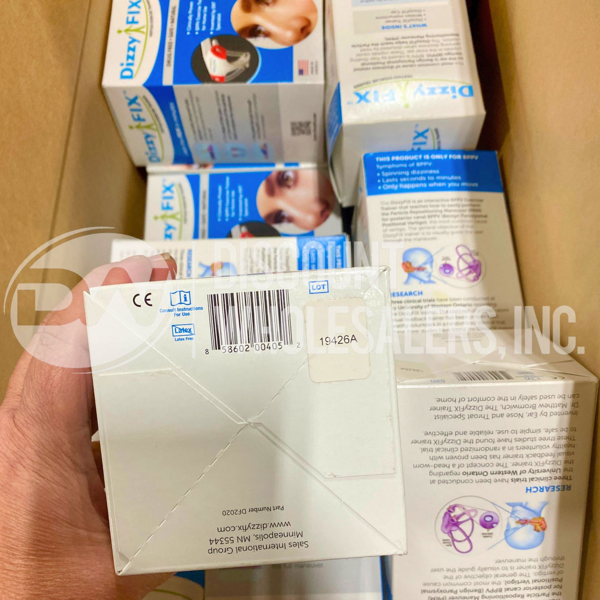 Dizzy Fix Vertigo Exercise Trainer Dru Free (50 Pcs Lot)