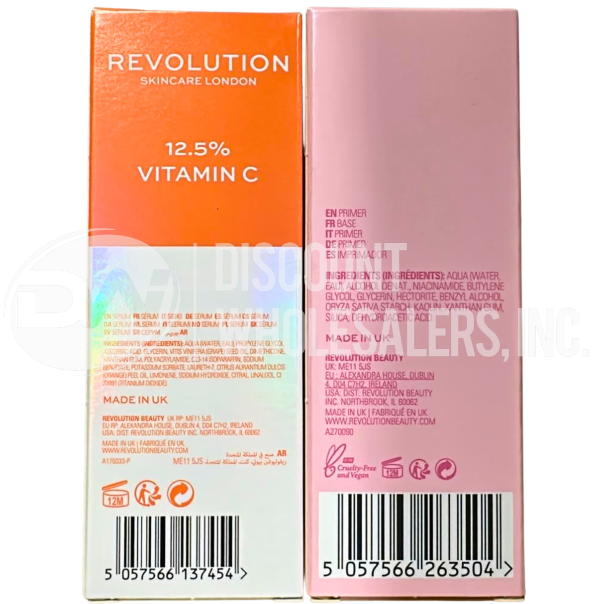 Revolution Niacinamide Primer And Radiance Strength Serum Mix (72 Pcs Lot)