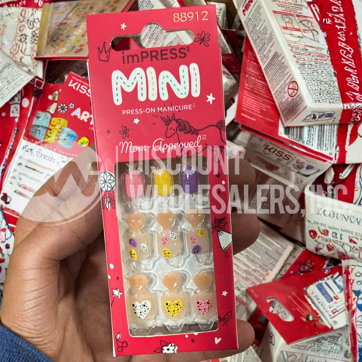 Kiss Impress Mini Assorted Nails and Art Stickers (100 Pcs Lot)