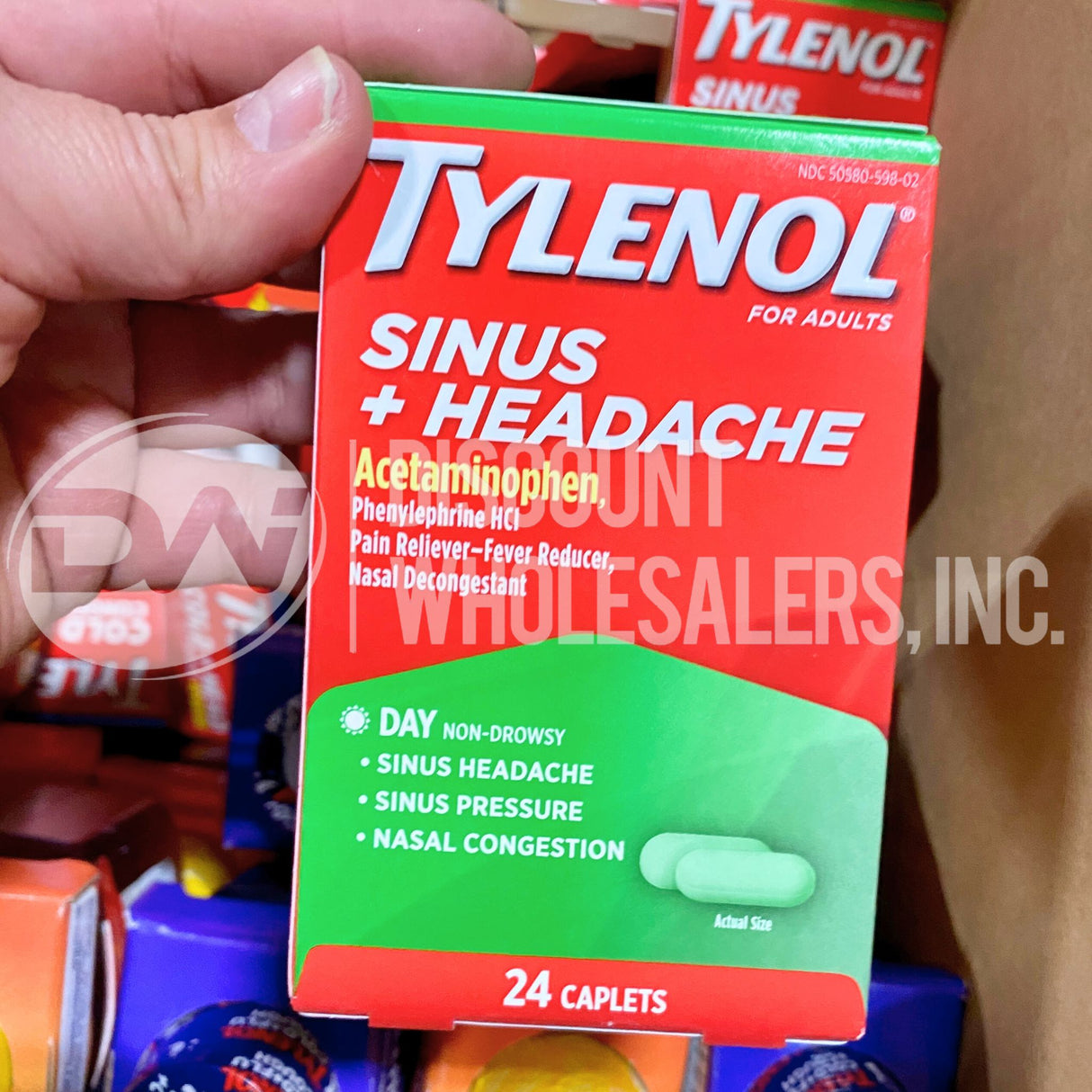 Tylenol Assorted Capsules and Liquid Medicine (100 Pcs Lot)