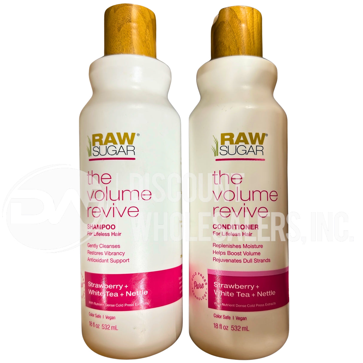 Raw Sugar Conditioners And Shampoo Mix 18 Fl (60 Pcs Lot)