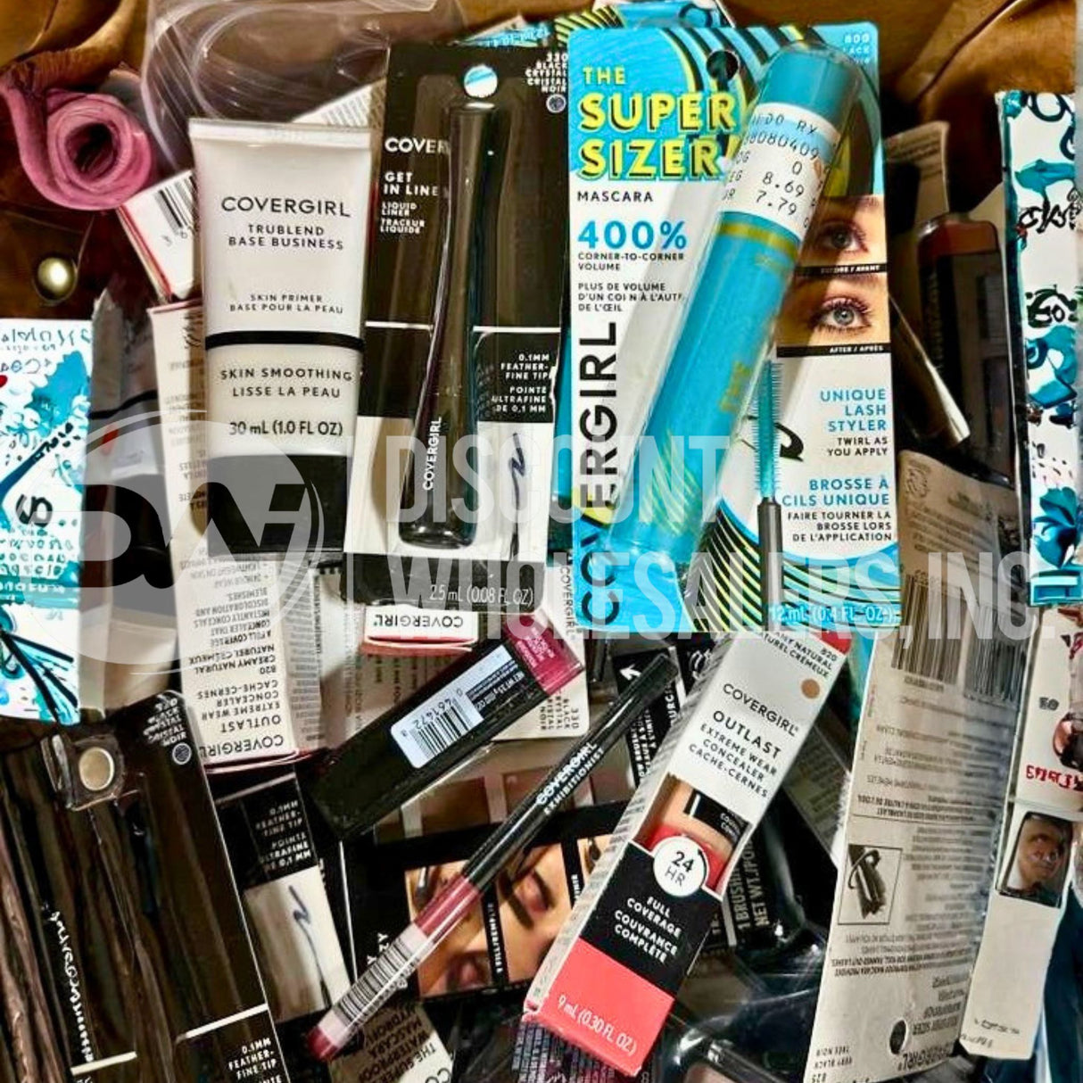 Covergirl Makeup Assorted Different Sizes And Shades (250 Pcs Lot)