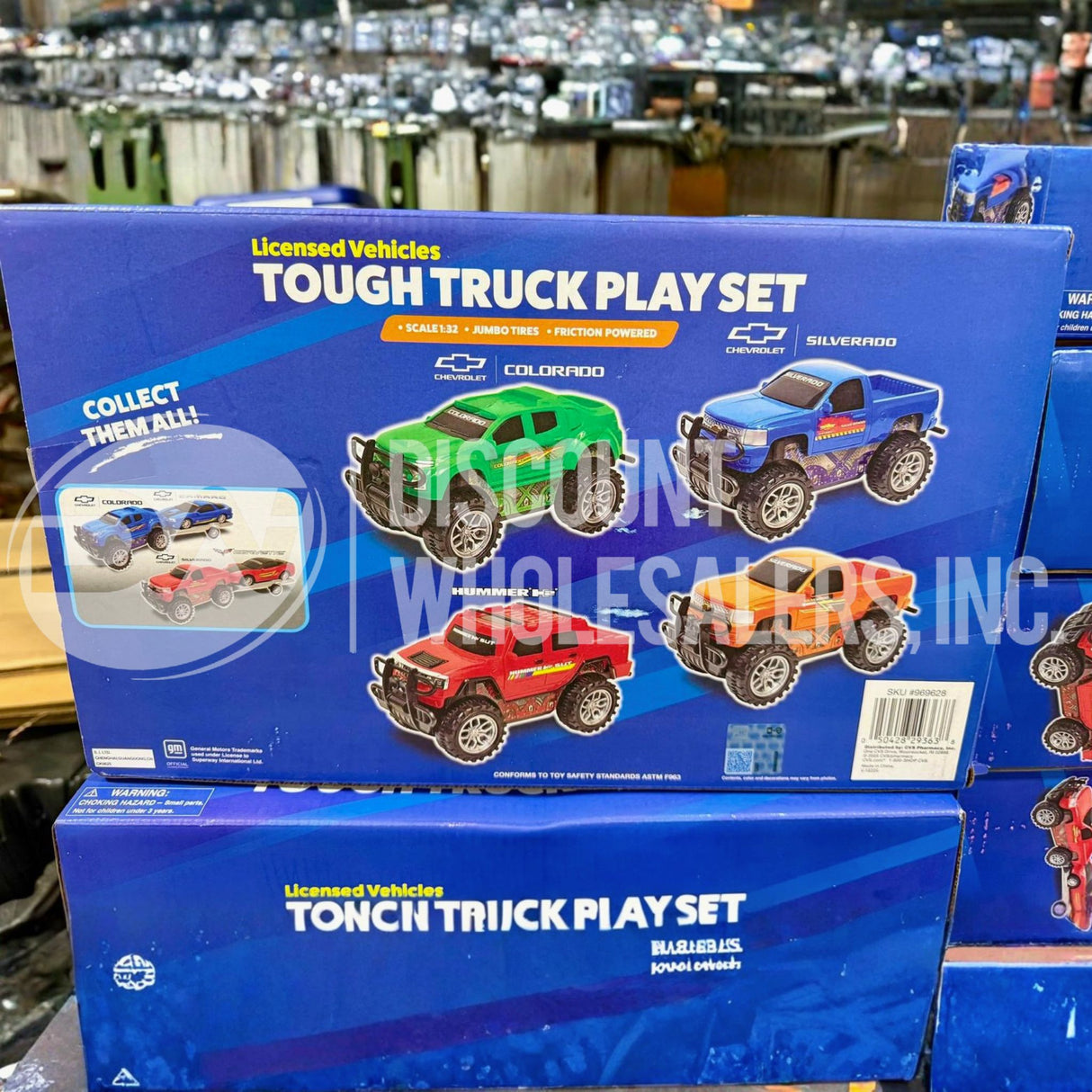 Licensed Vehicles Assorted Set Scale 1:32 (95 Pcs Per Pallet)