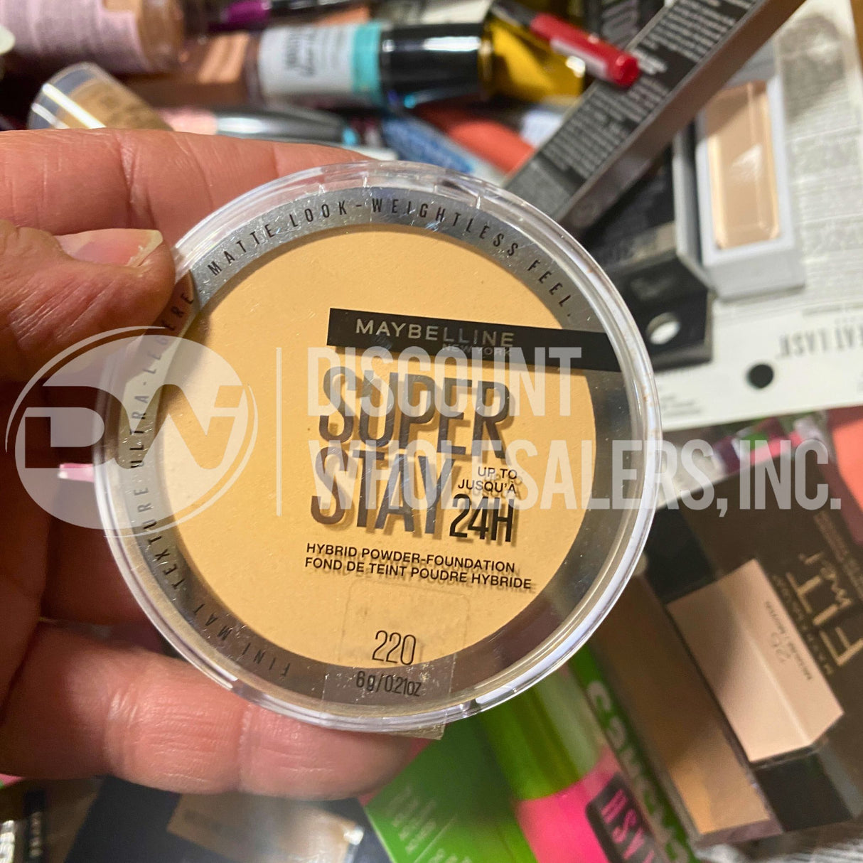 Maybelline Assorted, Mascaras, Eye Liner, Foundations, Liquid Ink Liner, Eyelash Curler and More (100 Pcs Lot)