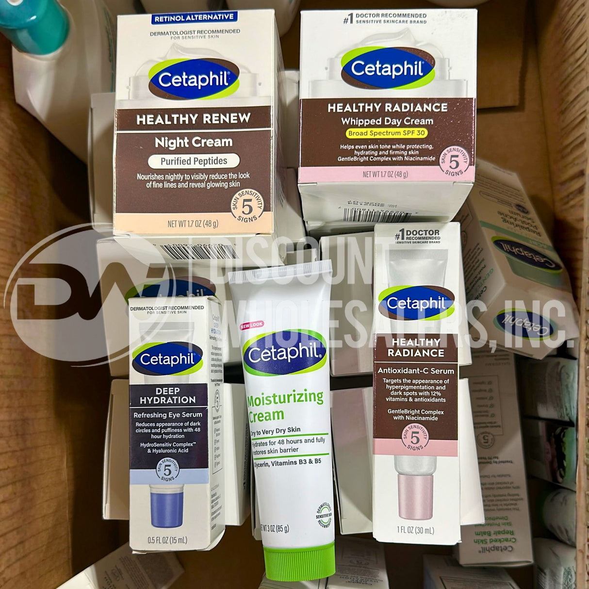 Cetaphil Assorted Different Sizes (115 Pcs Lot)
