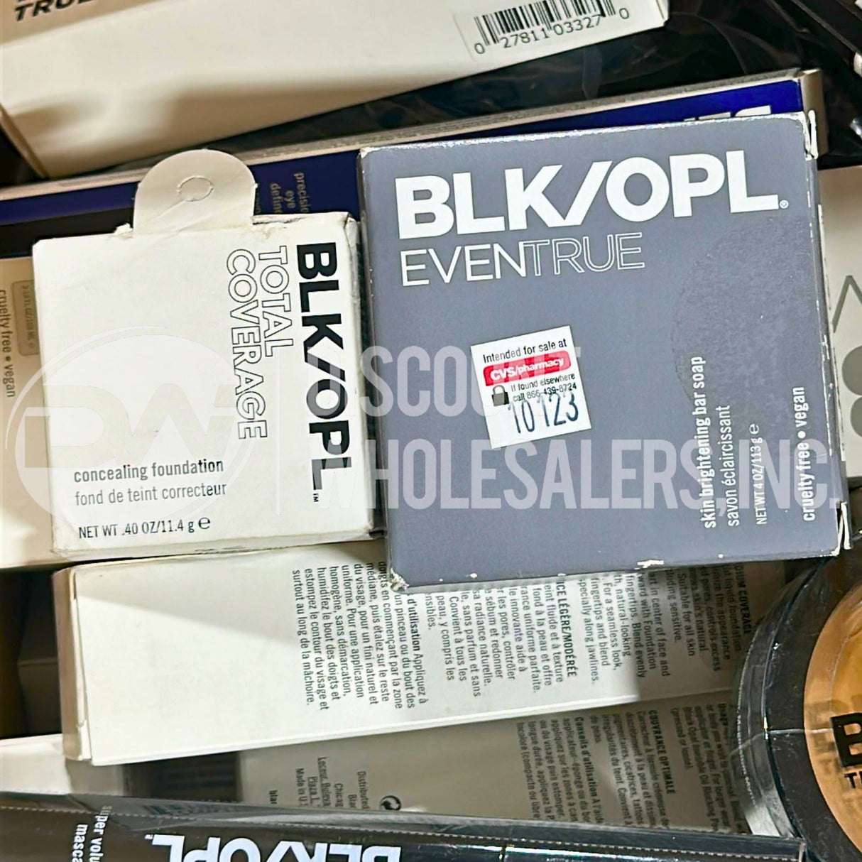 BLK/OPL Assorted Makeup Different Sizes (75 Pcs Lot)