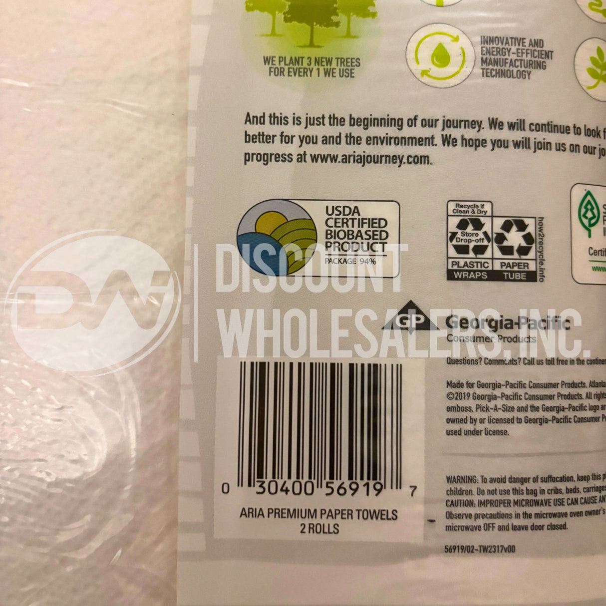 Aria Premium Paper Towels - (384 Pcs Per Pallet)