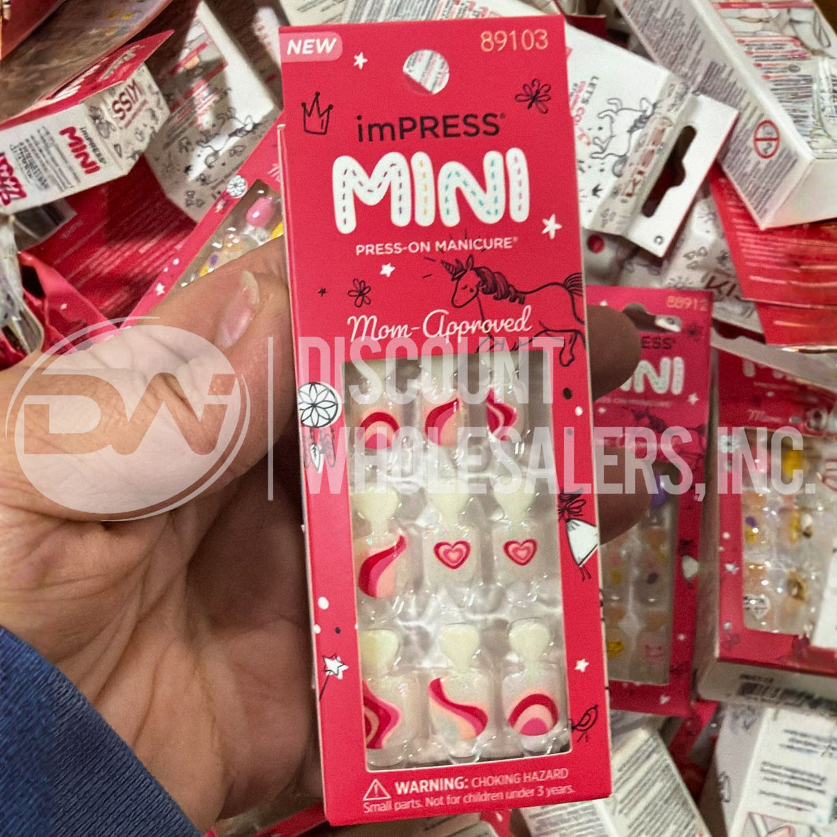 Kiss Impress Mini Assorted Nails and Art Stickers (100 Pcs Lot)