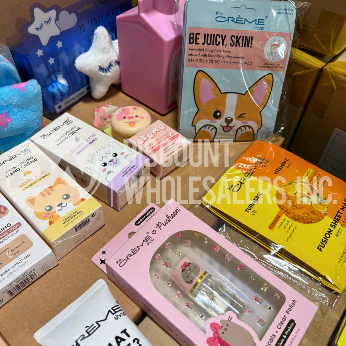 Creme Cosmetic & Beauty Mix Pallet Assorted Makeup (10000 Pcs Per Pallet)