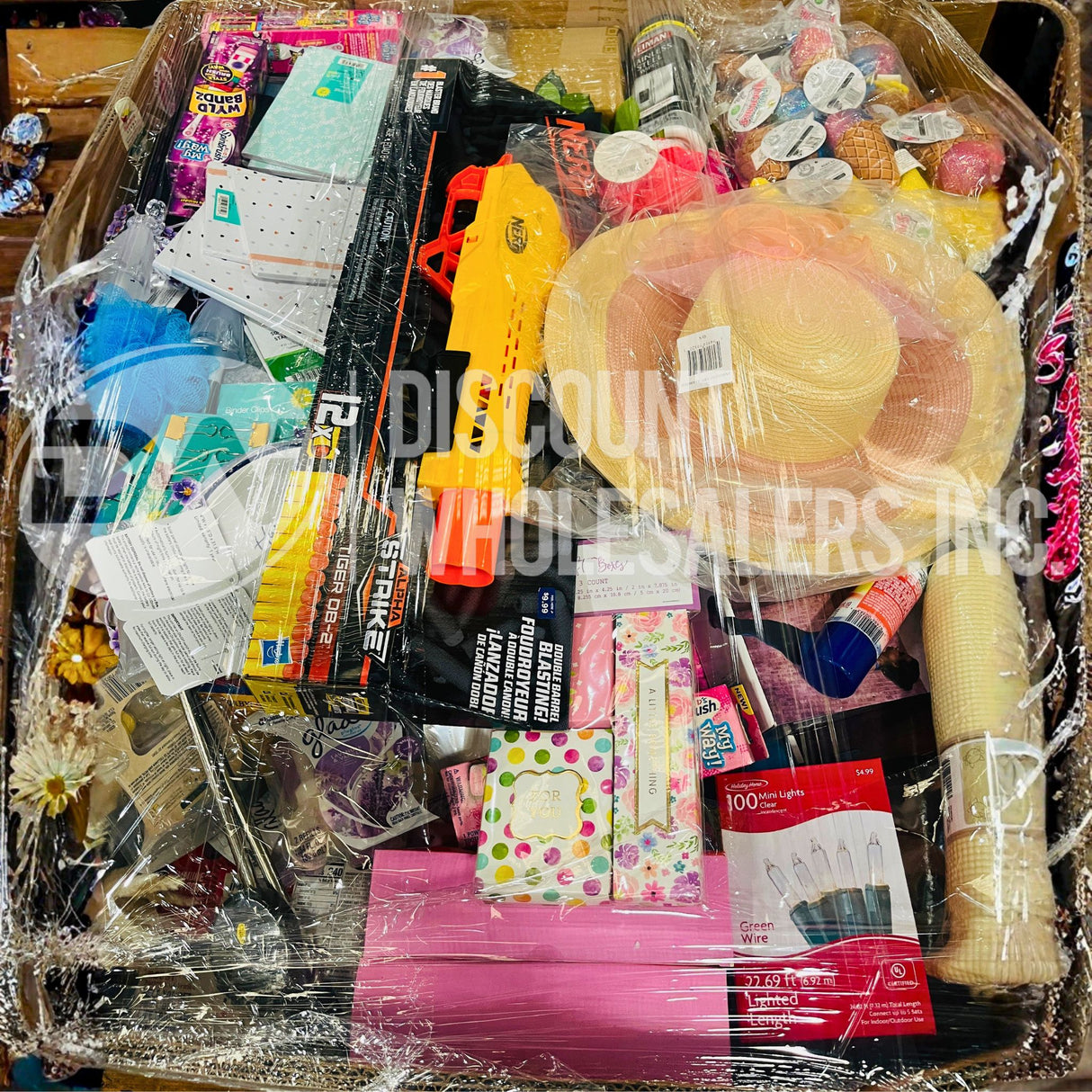 Assorted GM DrugStore Shelf Pulls Pallet Gaylord (Unmanifested)