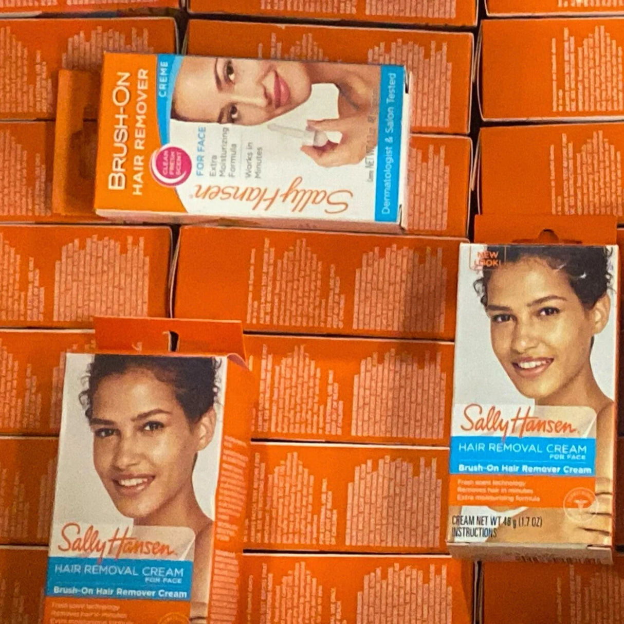 Sally Hansen Hair Remover Creme Brush On Hair Remover Cream