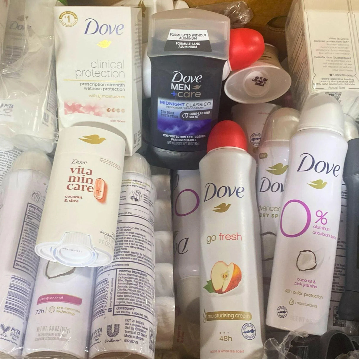 Dove Deodorant Women & Mix Assorted Mix