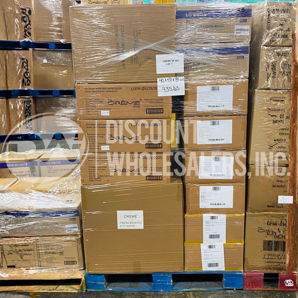 The Creme Shop Assorted Makeup Mix #3 (5000 Pcs Per Pallet)
