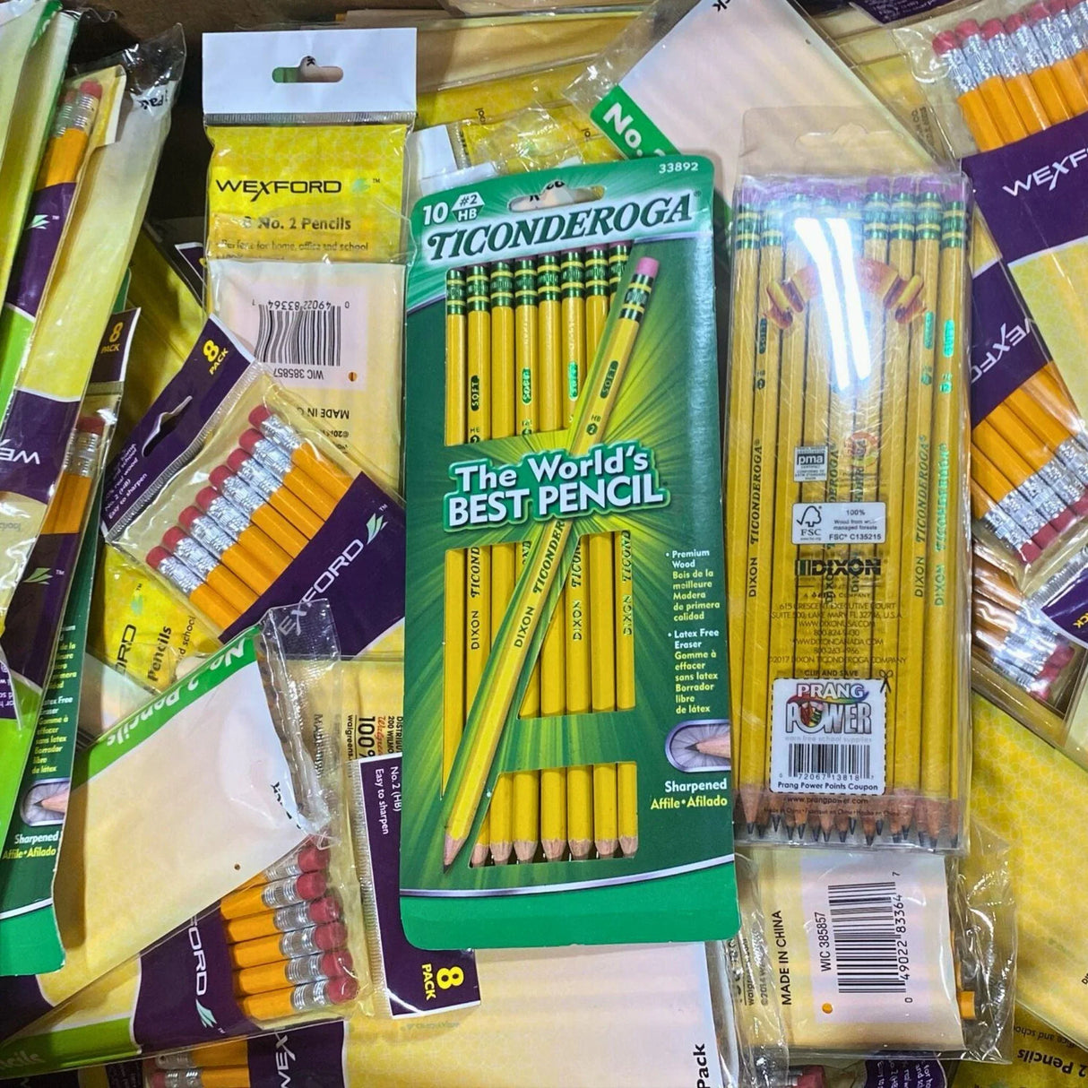 Pencils Assorted Mix