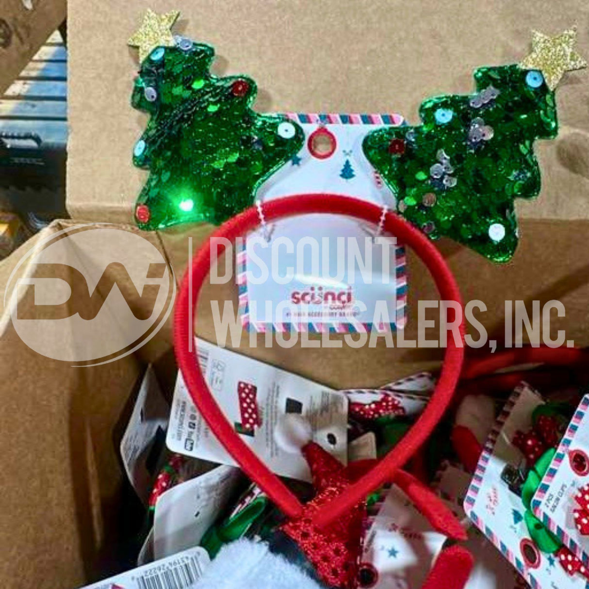 Scunci By Conair Christmas Assorted Different Styles And Shades (250 Pcs Lot)