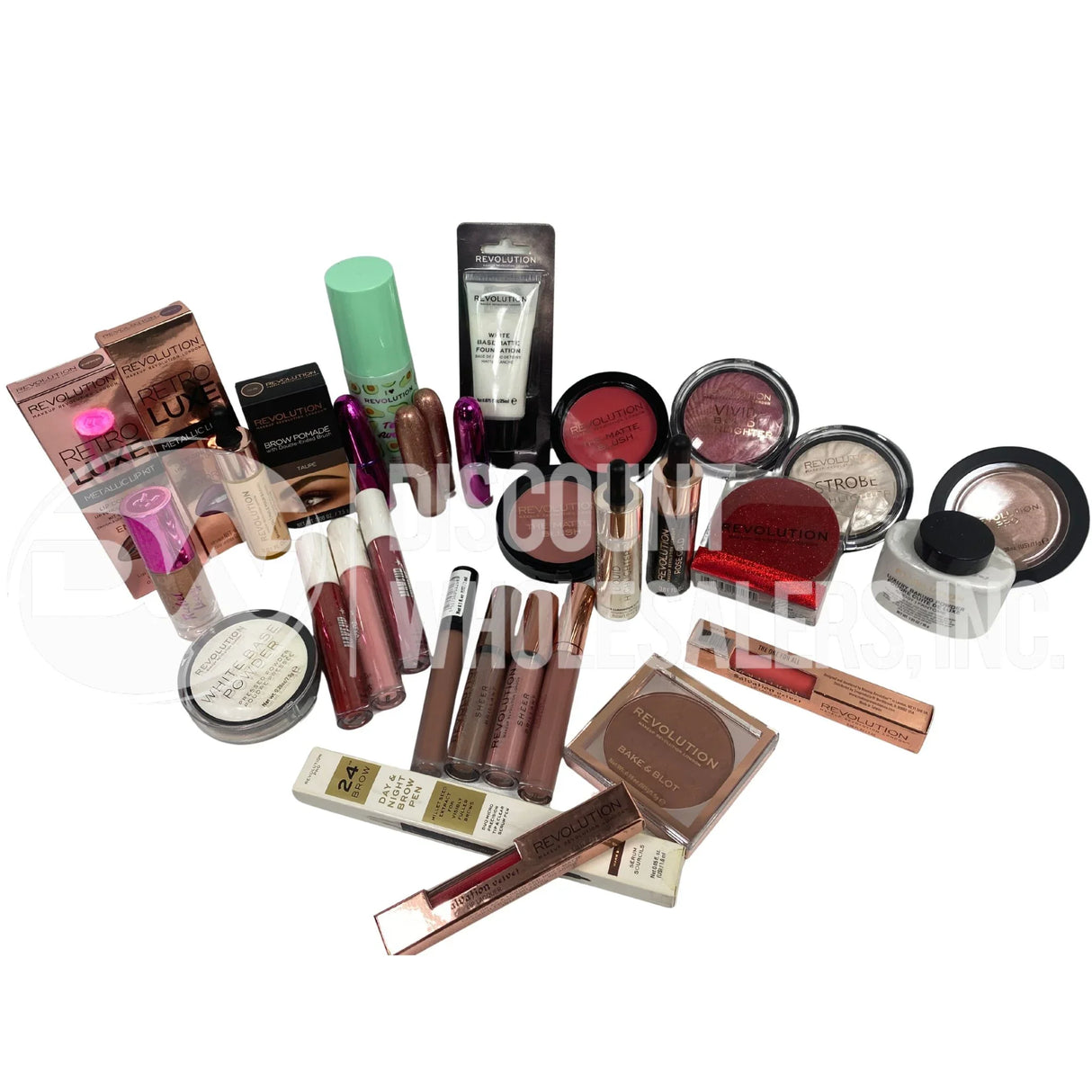 Assorted Revolution Cosmetics (250 Pcs Box)