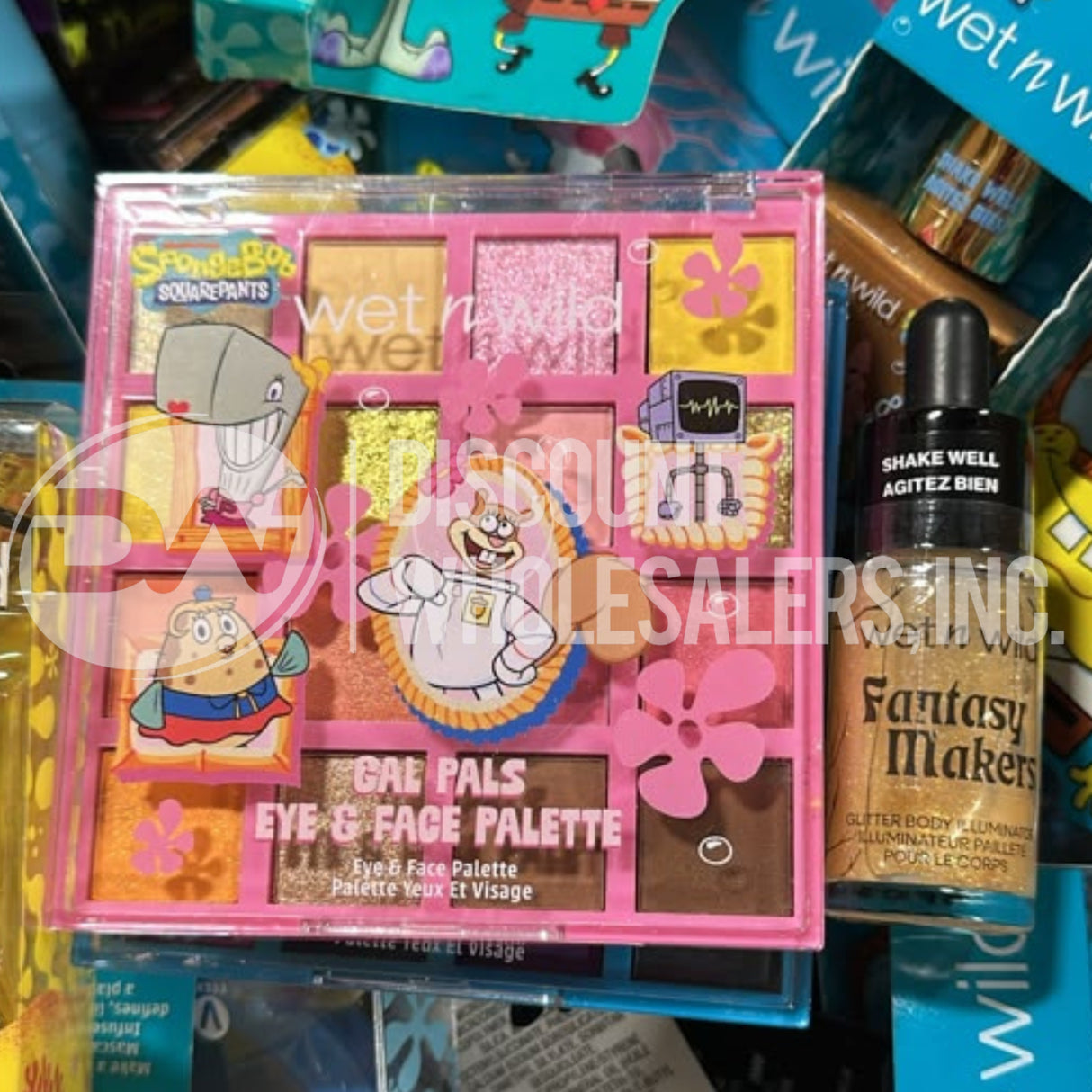 Wet N Wild Assorted Cosmetics Different Sizes (100 Pcs Lot)