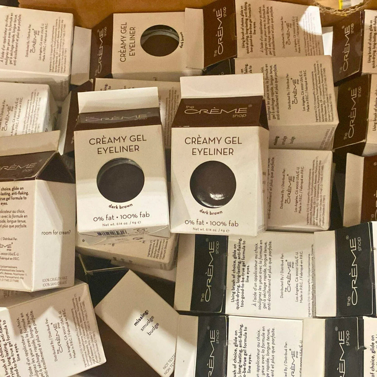 The Creme Shop Creamy Gel Eyeliner Dark Brown