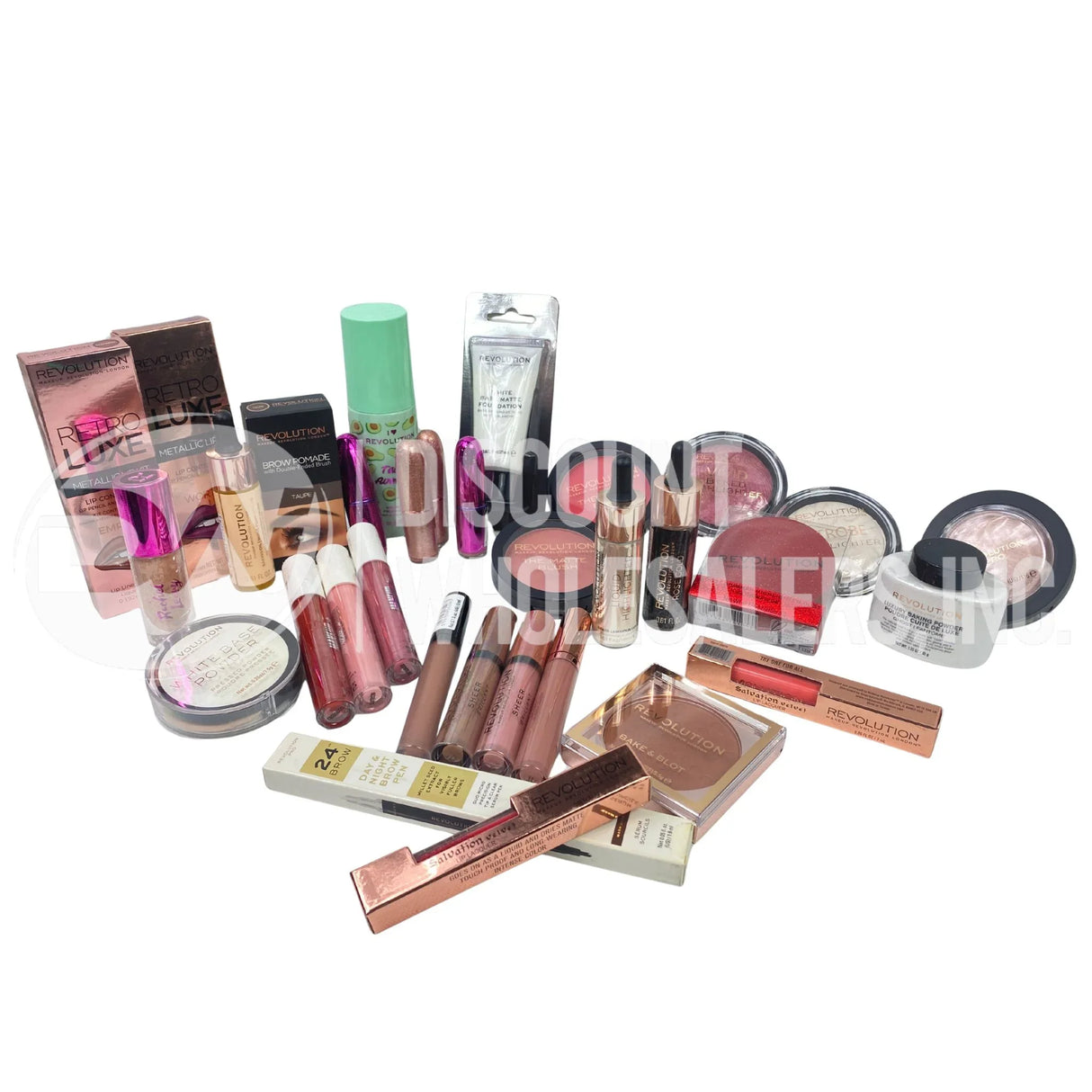 Assorted Revolution Cosmetics (250 Pcs Box)