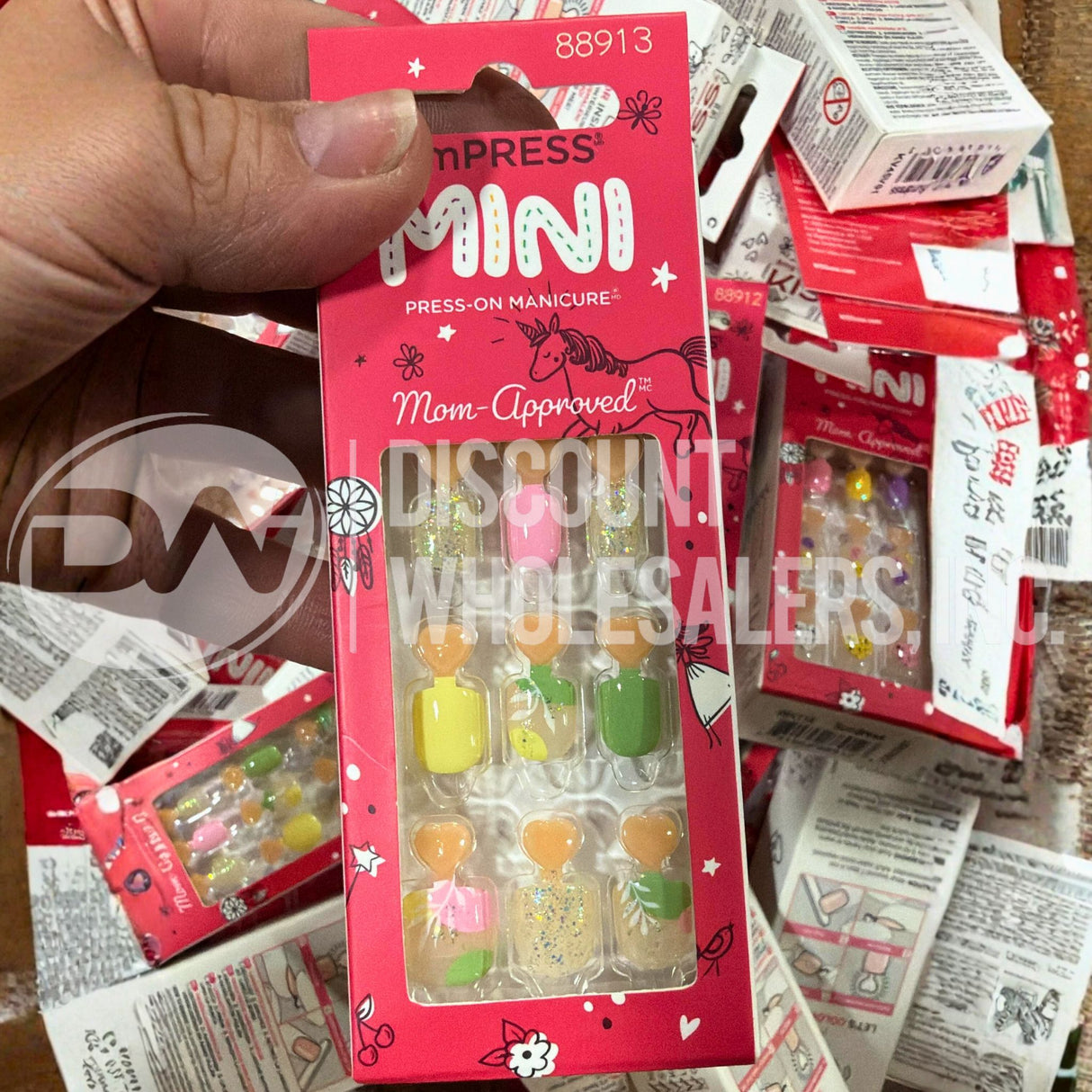 Kiss Impress Mini Assorted Nails and Art Stickers (100 Pcs Lot)