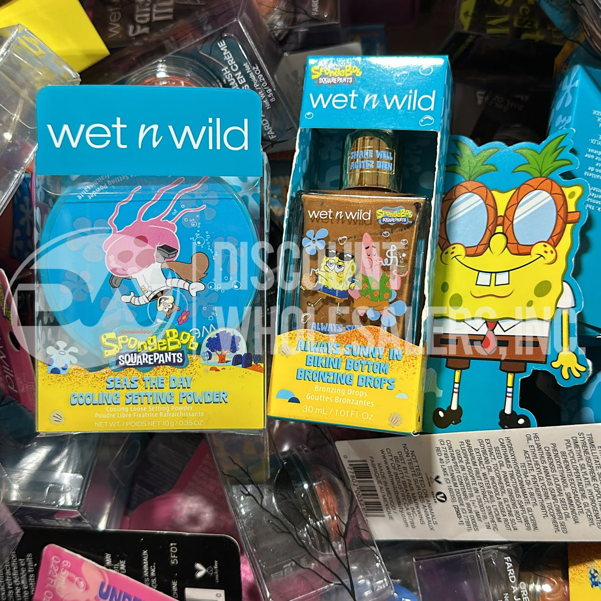 Wet N Wild Assorted Cosmetics Different Sizes (100 Pcs Lot)
