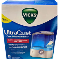 Thumbnail for Ultra Quiet Cool Mist Humidifier, Quietly Delivers Ultrafine Visible Mist 
