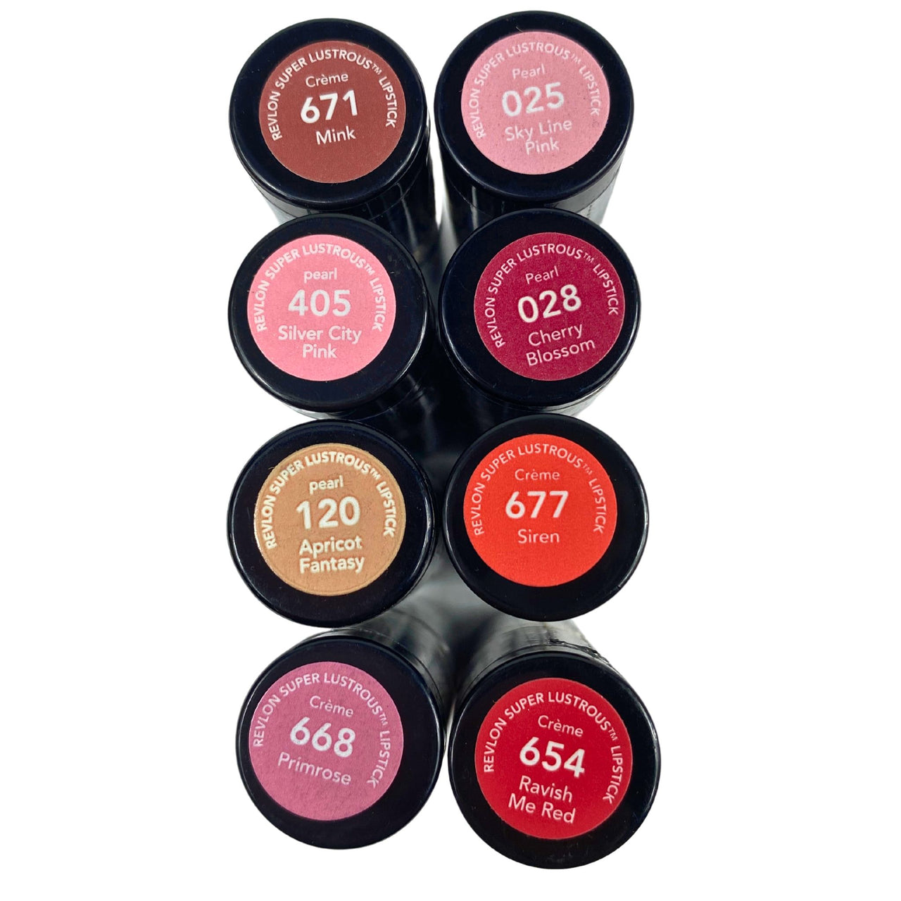 Revlon Super Lustrous Lipstick Assorted Mix 