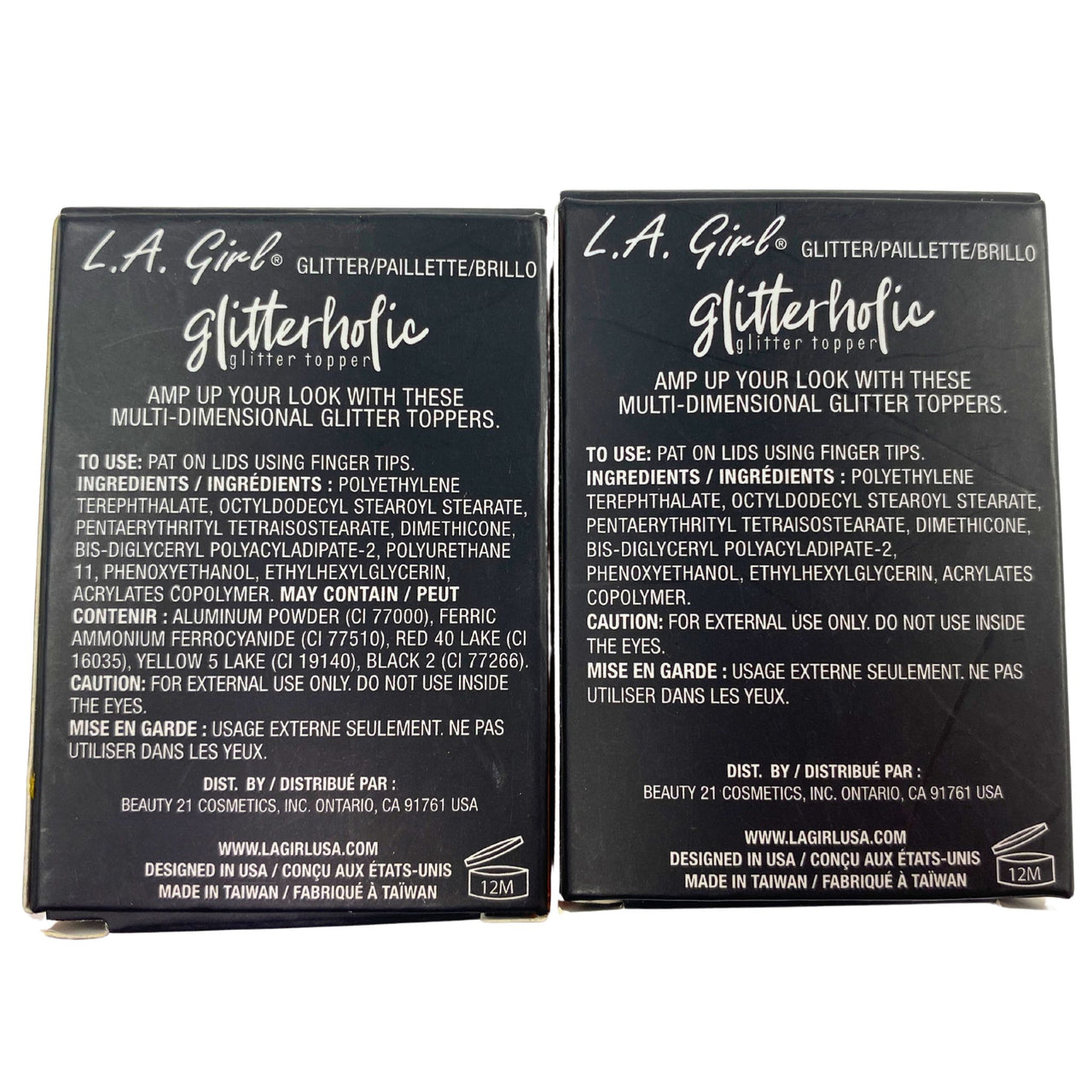 L.A.Girl Glitterholic Glitter Topper Holo-Glam & Electrify