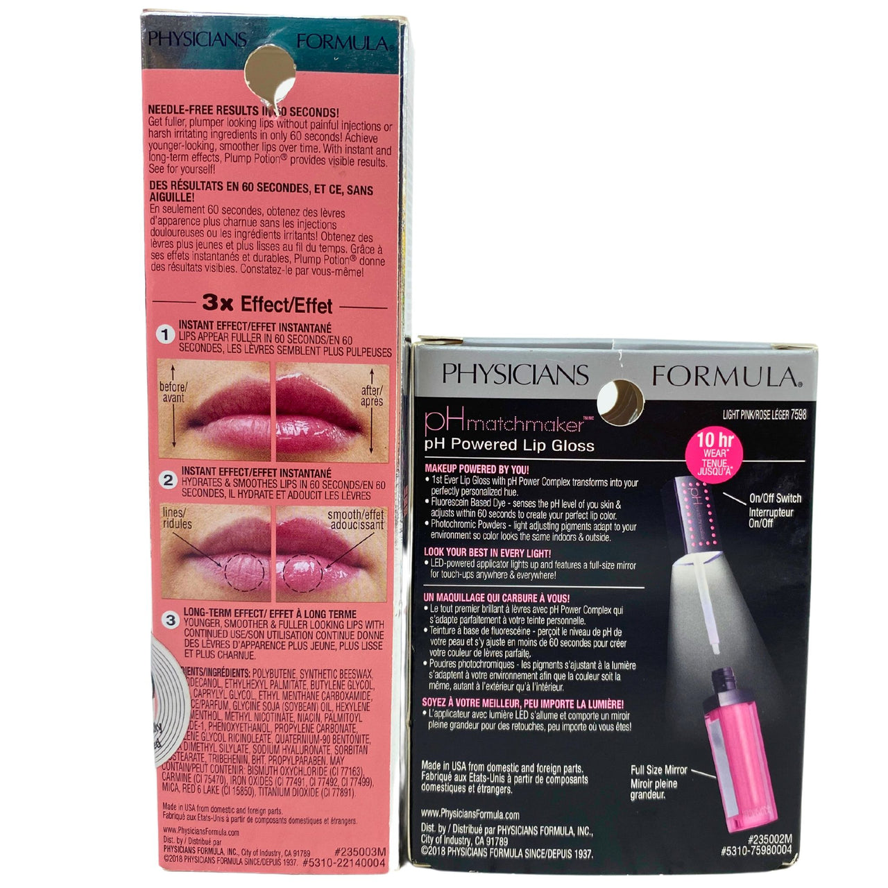 Physicians Formula Lip Plumping & PH Matchmaker PH Powered Lip Gloss