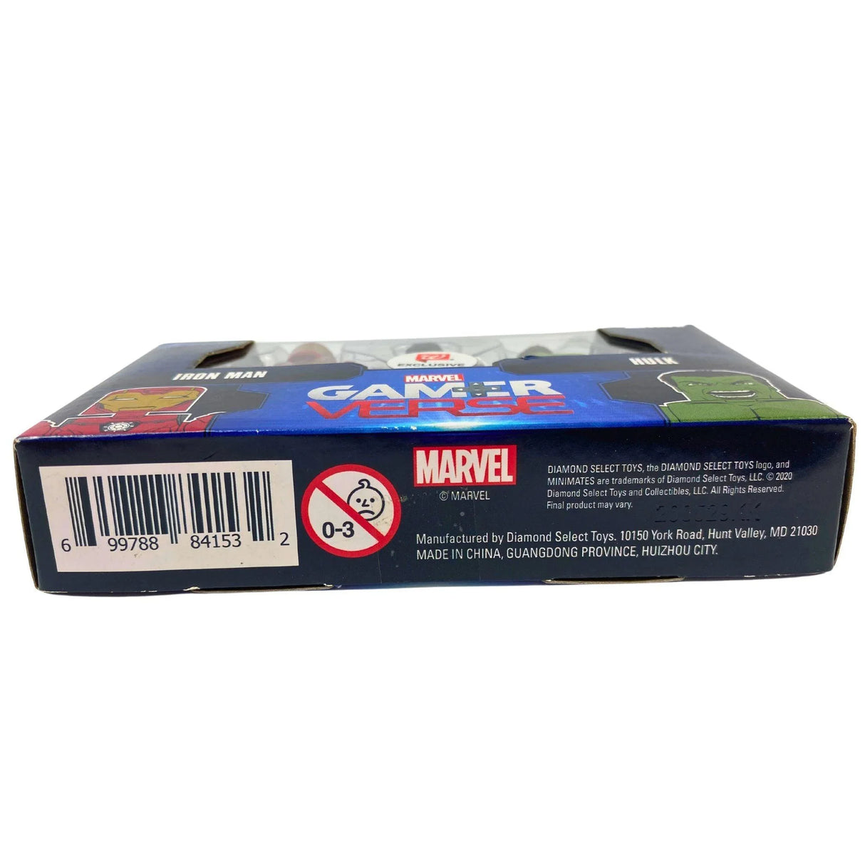 Marvel Avengers Minimates Iron Man & Hulk Gamer Verse Fully Poseable