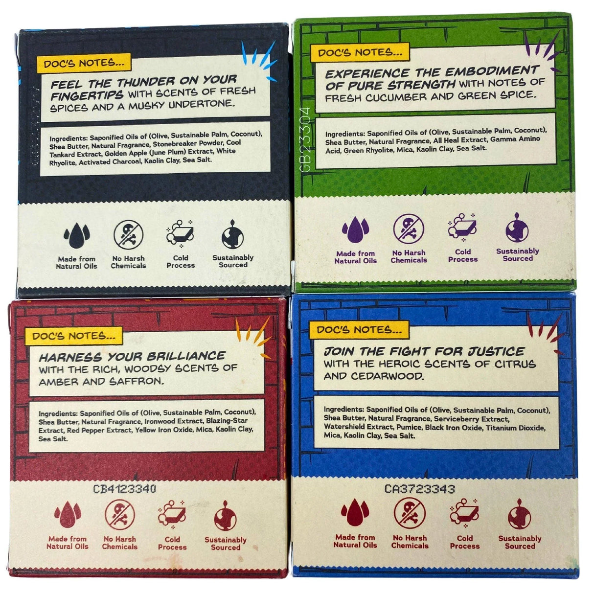 Scrub Smash Marvel Men's Natural Soap