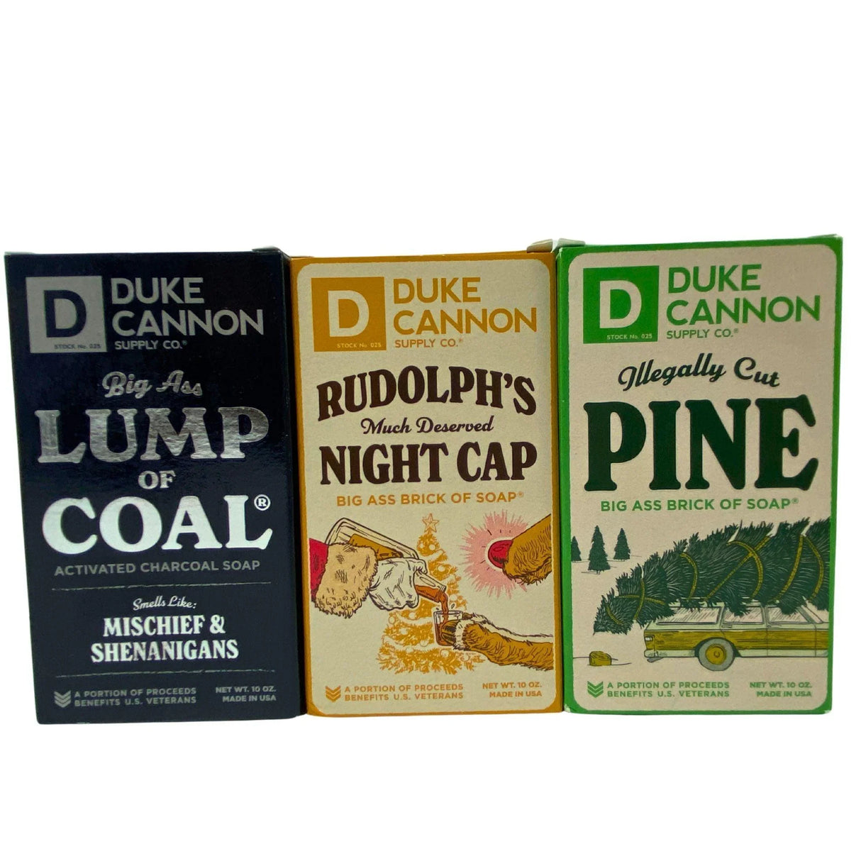 Duke Cannon Assorted Soap Bars and Assorted Scents