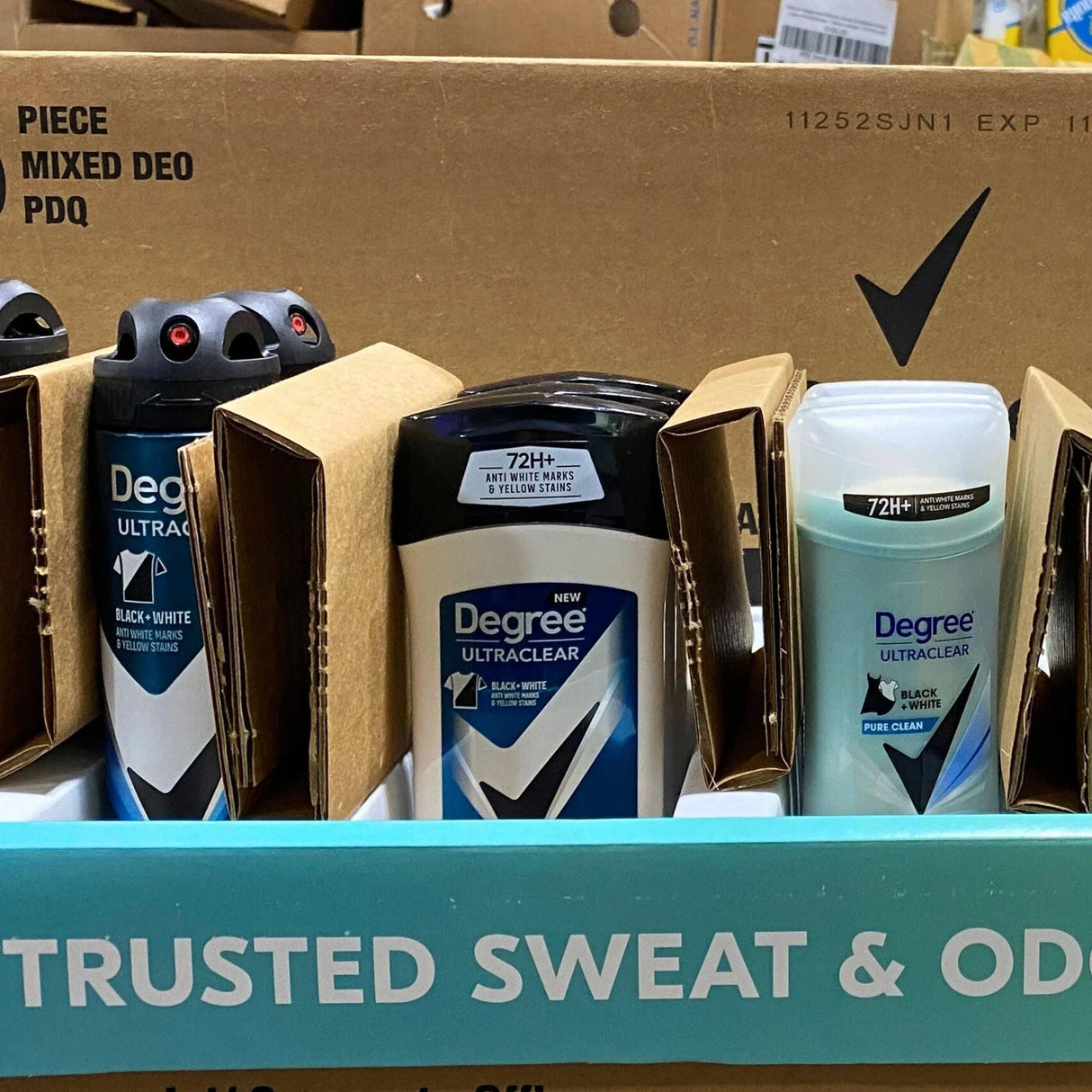 Degree Mixed Display Antiperspirant Dry Spray/Invisible Solid