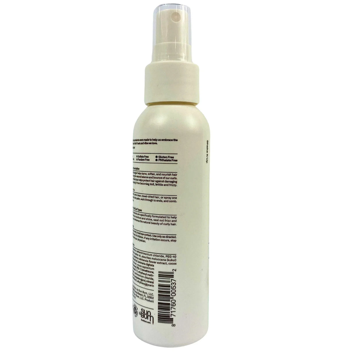 Sun Bum Curls Detangler Nourishing Leave In Hair Treatment