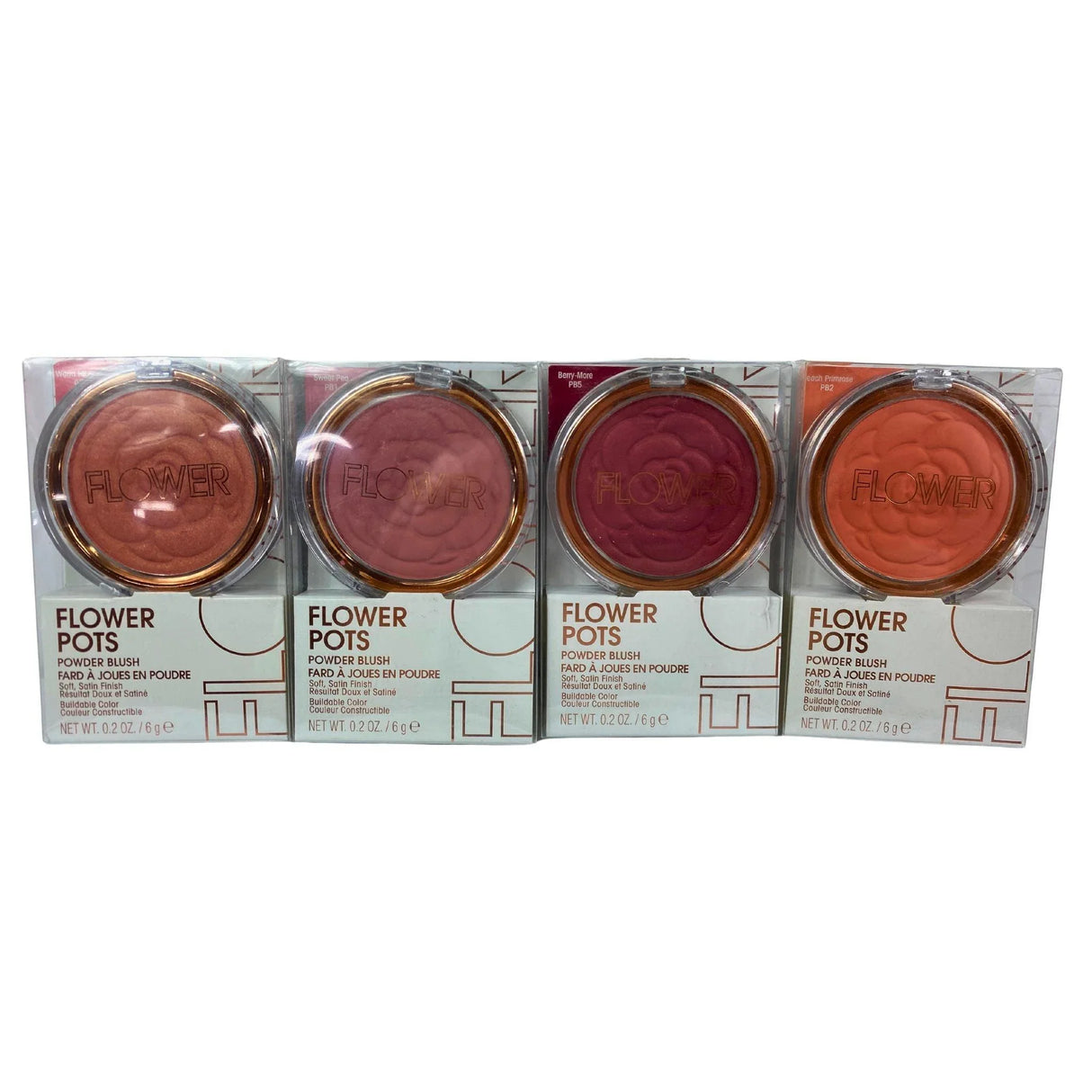 Flower Pots Powder Blush 0.2OZ Assorted Mix