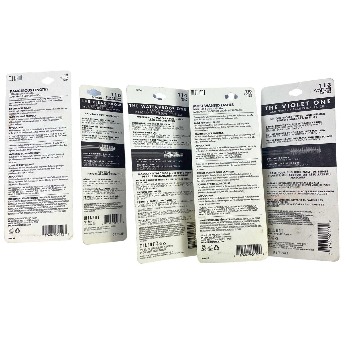 Milani Mascara Assorted Mix & Assorted Colors