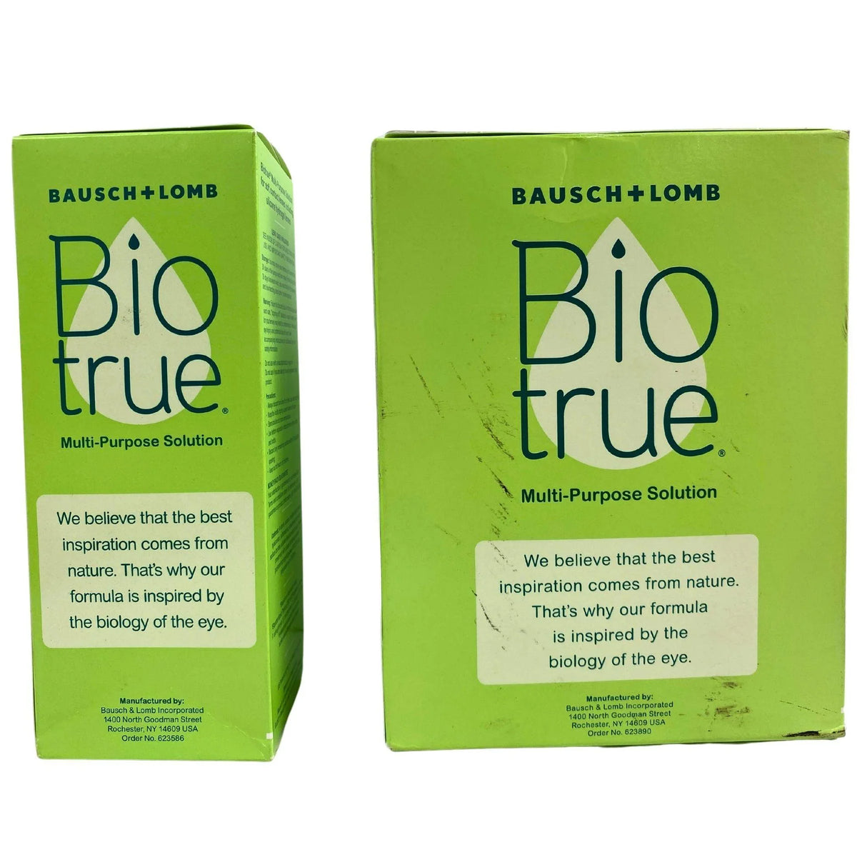 BioTrue Mix includes 2 packs & Singles