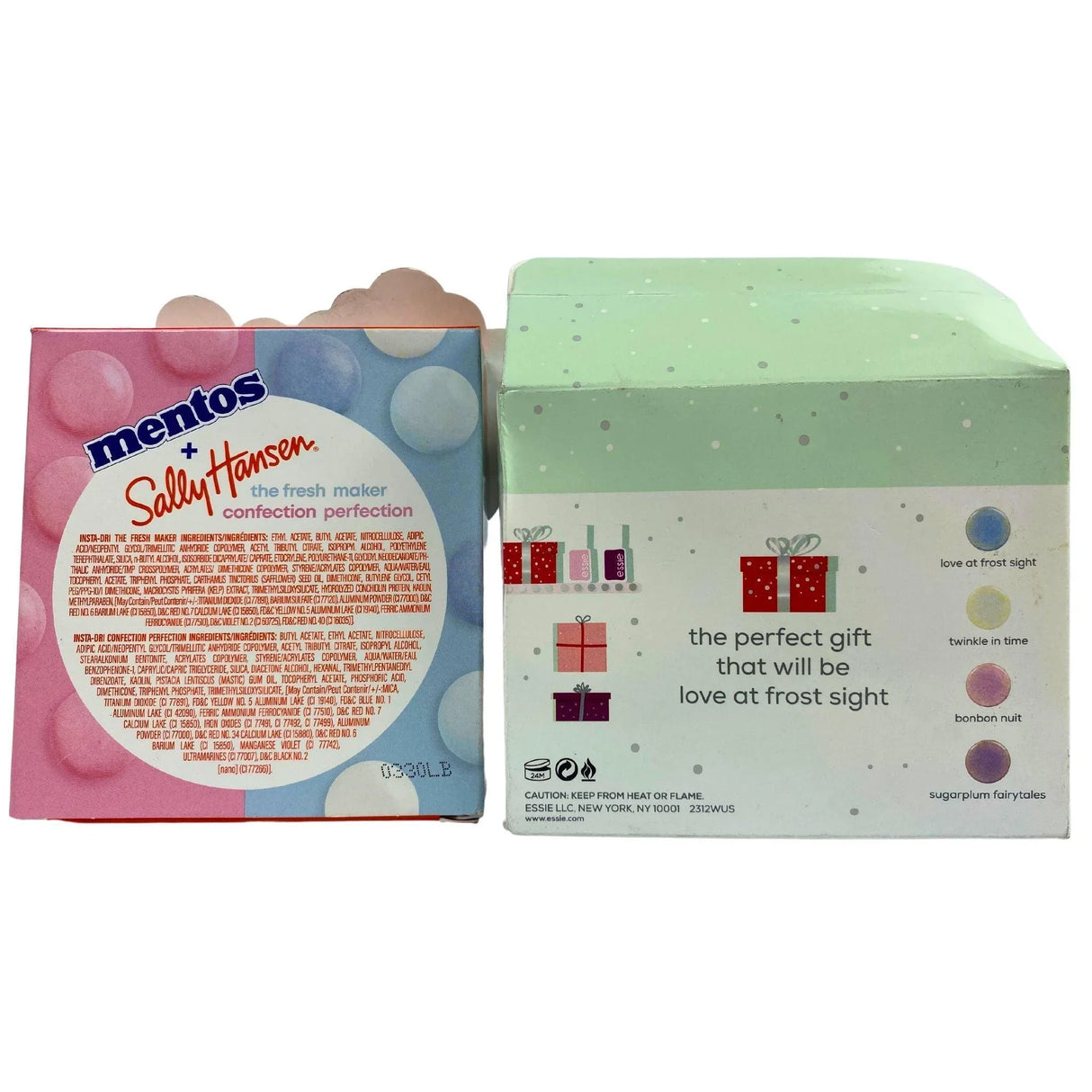 Essie & Mentos + Sally Hansen Nail Polish Collections