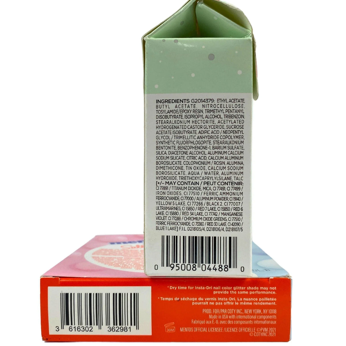 Essie & Mentos + Sally Hansen Nail Polish Collections