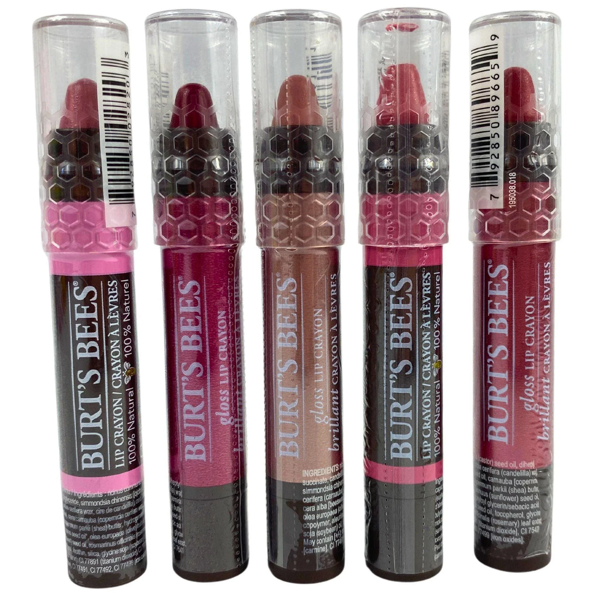 Burt's Bees Lip Crayon Assorted Mix