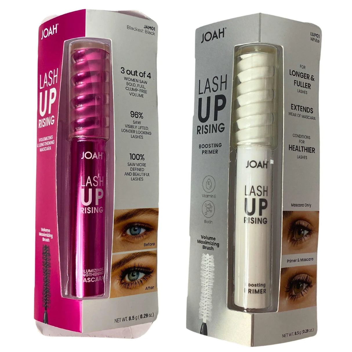 Joah Lash Up Rising Boosting Primer & Volumizing & Strengthening Mascara