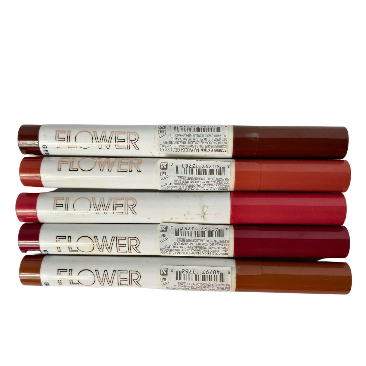 Flower Scribble Stick Color for Eyes & Lips 0.04OZ Assorted Mix