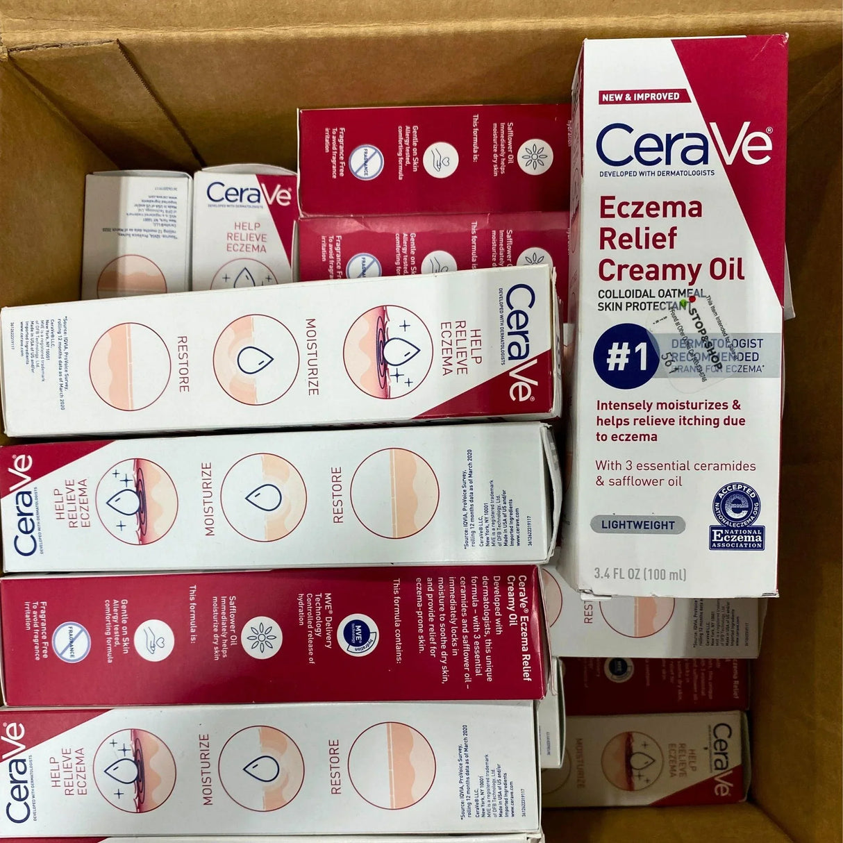 CeraVe Eczema Relief Creamy Oil