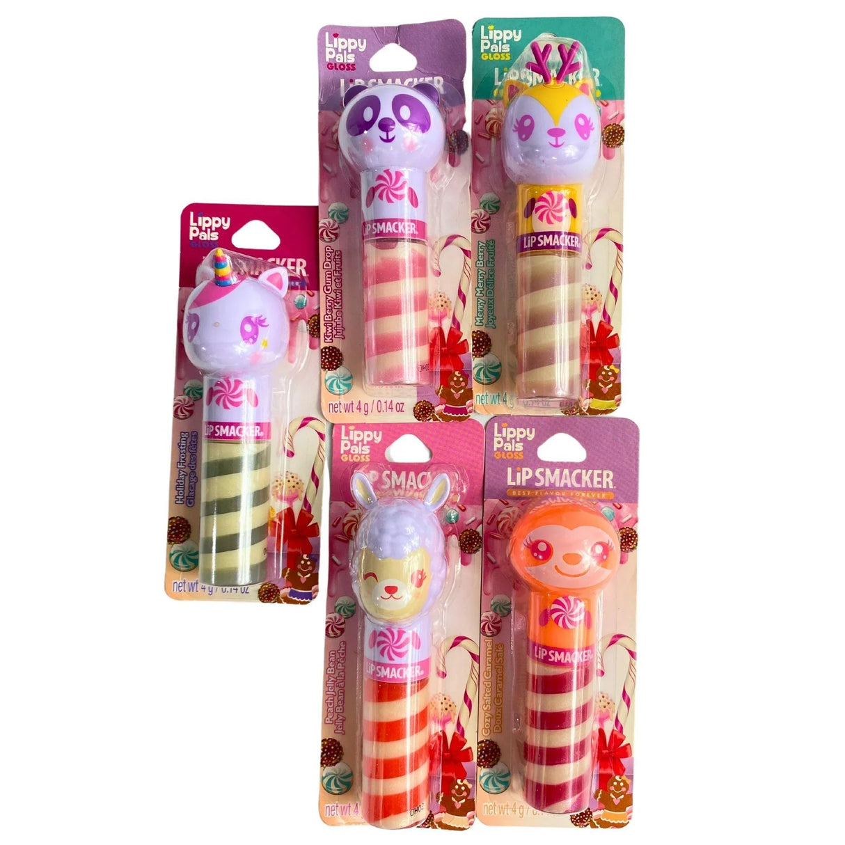 Lippy Pals Gloss Lip Smacker 0.14OZ Assorted Flavors