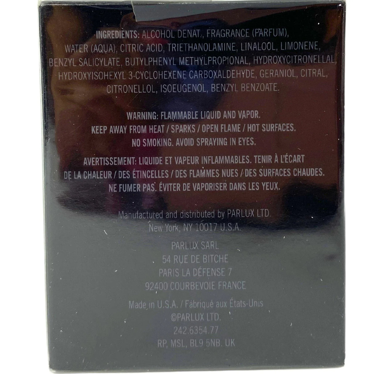 Black Kenneth Cole Eau De Toilette Spray