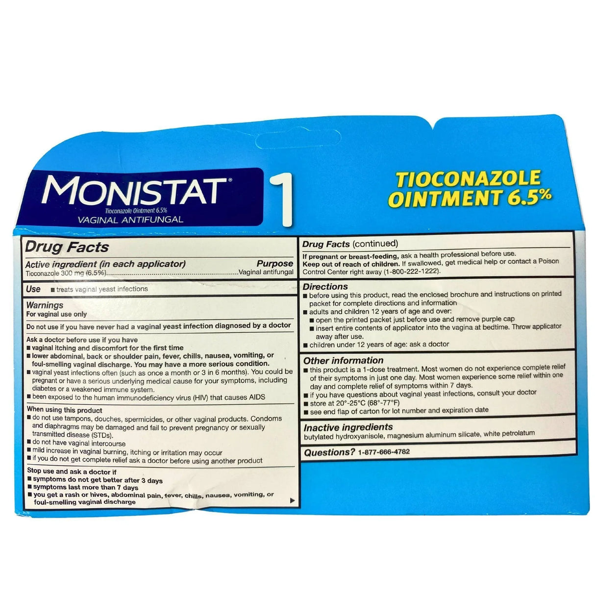 Monistat Vaginal Antifungal